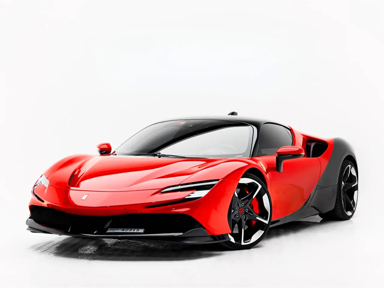 Ferrari SF90 Rental Dubai Ferrari SF90 rental Dubai | Aura Car Rental