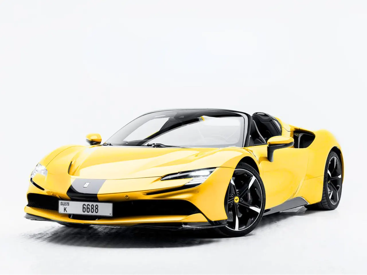 Ferrari SF90 Spider Rental Dubai Ferrari SF90 Spider rental Dubai | Aura Car Rental